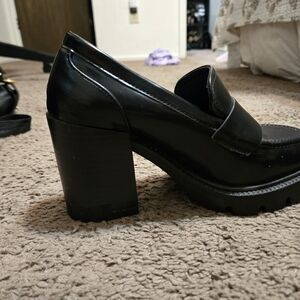 Madden Girl Black Women's Loafers